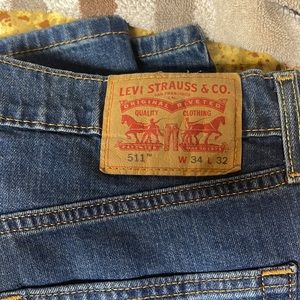 Mens Levi Jean 34x32
